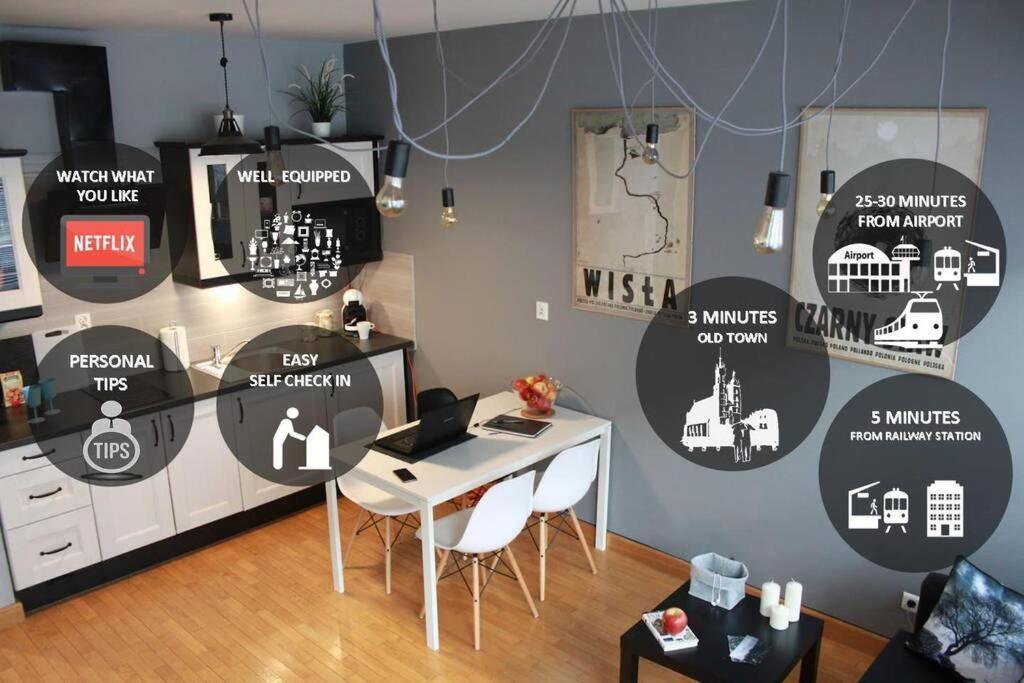 Apartmán Kopernika 8'3 - Market Square & Old Town Krakov Exteriér fotografie